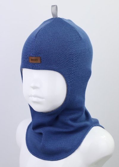 Шапка для хлопчика Beezy Балаклава р.50-52 темно-синій 1705 