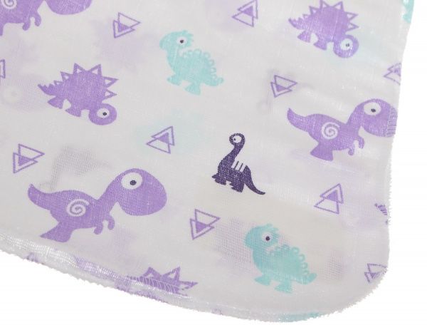 Пеленка Home Line Динозаврики 75x110 см фиолетовый 155977 