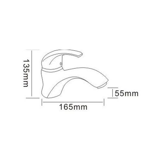 Смеситель для умывальника Rozzy Jenori Aurora RBZ029-1