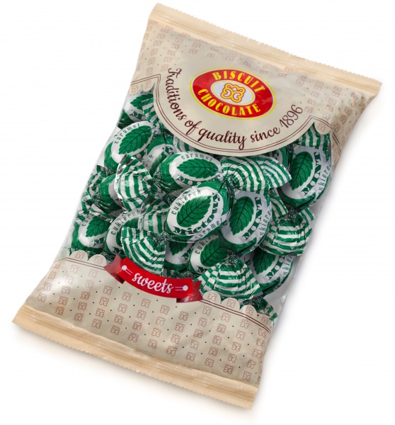 Карамель льодяникова ХБФ м'ятна 1000 г 