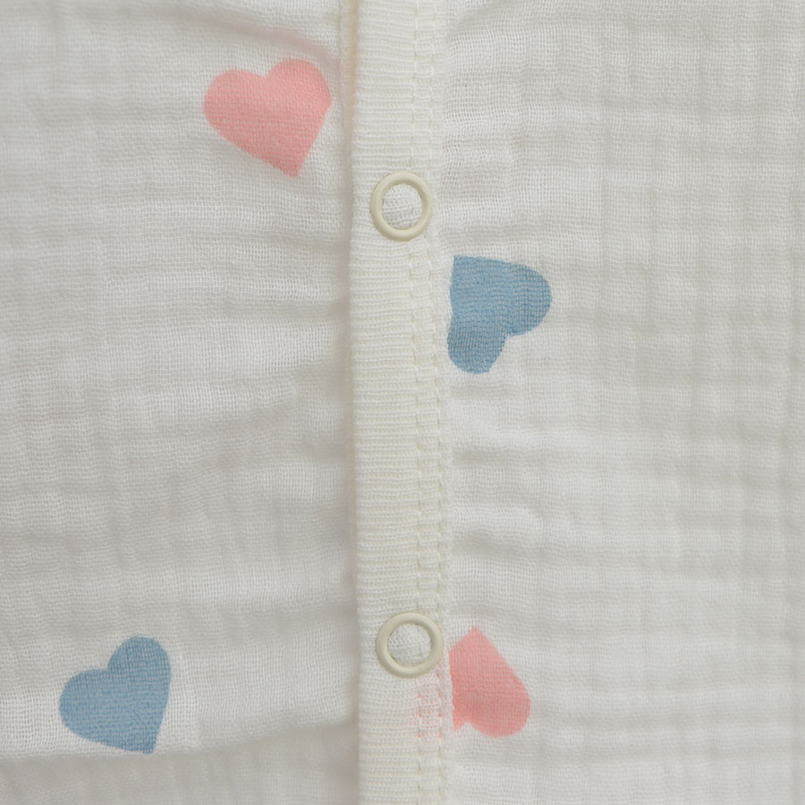 Песочник для девочки Blanka Сердечко р.74-80 бежевый 110801