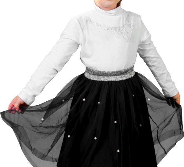 Гольф DaNa-kids Ожерелье р.98 белый 156015 