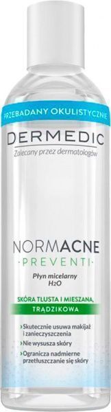 Мицеллярная жидкость Biogened NORMACNE H2O 200 мл