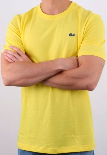 Футболка Lacoste чоловіча р.XXL TEE-SHIRT SS20 TH76187GC р. 7 жовтий