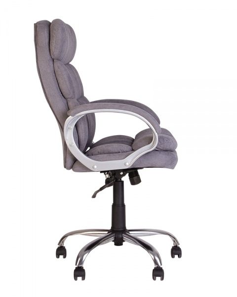 Кресло Nowy Styl Dolce Anyfix Chr68 (Ch) Soro-93 серый 