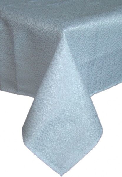 Скатертина Серпнева 522-19/00 140x220 см білий Едельвіка 