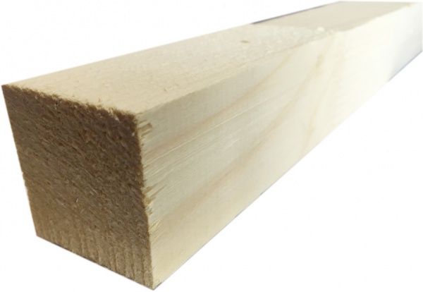 Брус ЦБМ Осмолода цільна конструкція 40х40х2500 мм смерека