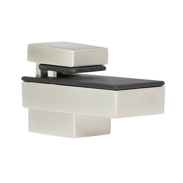 Тримач для полиць Smart Quadro mini 25x55 мм 99094 нікель