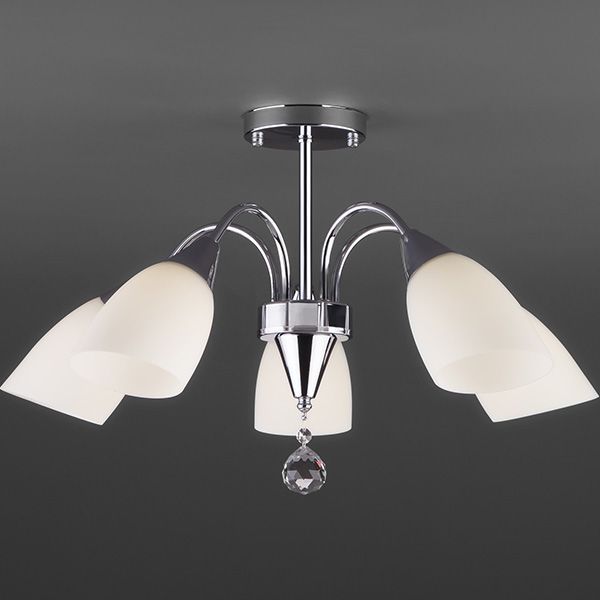 Люстра потолочная Strotskis Ellene 5x40 Вт E27 хром 30149/5 