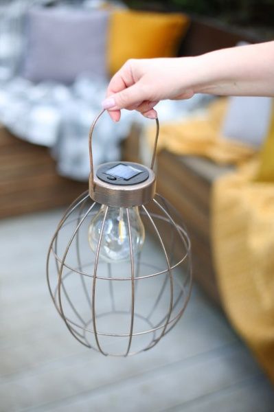 Светильник на солнечной батарее Luxform Sheffield IP44 коричневый 27171.000.00 