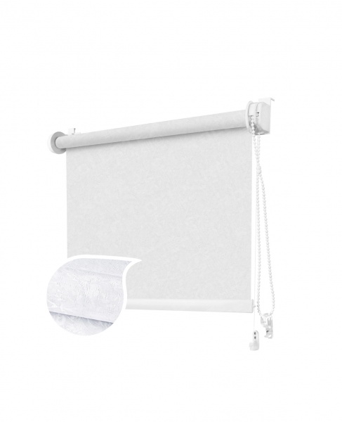 Ролета мини Rollotex с фиксацией на струне Miracle 96x150 см белая 