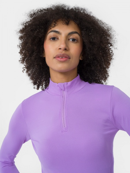 Футболка 4F LONGSLEEVE FNK 4FSS23TFLOF116-51S р.ML фіолетовий