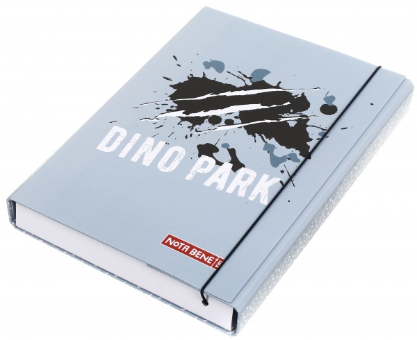 Папка-короб на резинке Dinosaur 40 мм А4 Nota Bene 