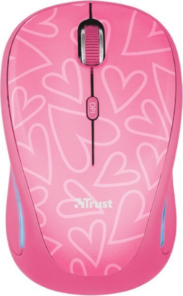 Миша Trust Yvi FX Wireless 22336 pink 