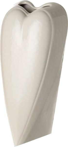 Ваза керамическая белая Cheung-Tai 18,5x15x36 см