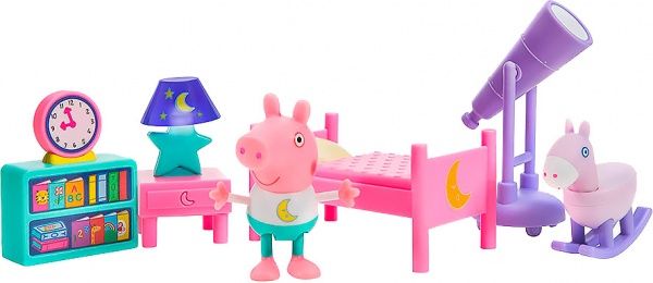 Ігровий набір Peppa Pig Спальня (зі світловим ефектом) 