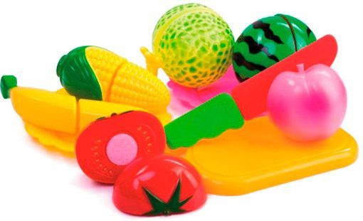 Ігровий набір Bebelino для різання фруктів та овочів