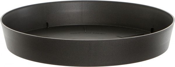 Поддон пластиковый Plastiken Plato TES круглый (8728 ч) антрацит 