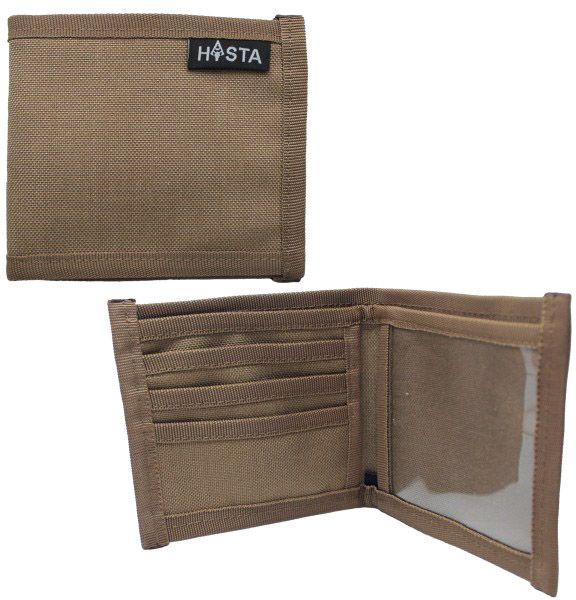 Кошелек Hasta Simple Coyote Brown бежевый