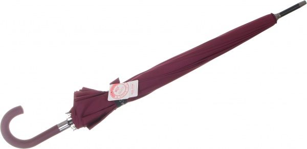 Зонт Классическая трость, автомат красный 