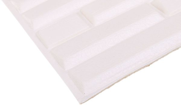 Декоративна панель кладка біла 770x700x8 мм 