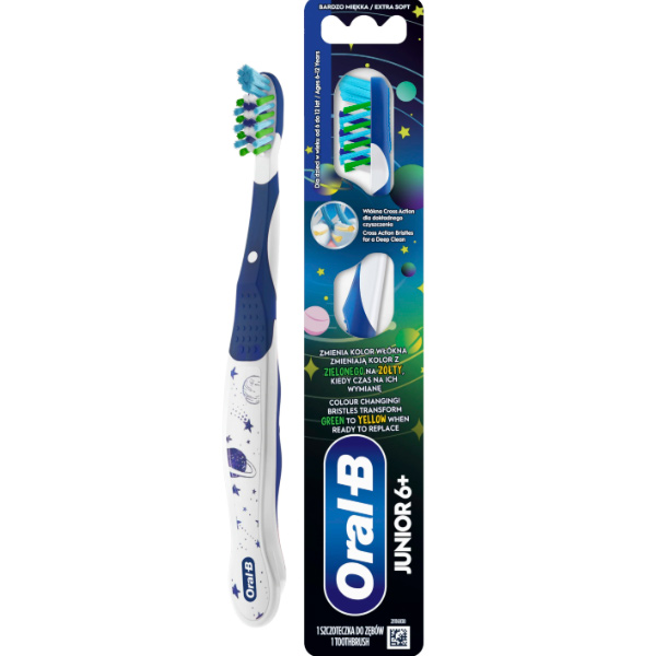 Дитяча зубна щітка Oral-B Junior 6-12 років м'яка 1 шт.