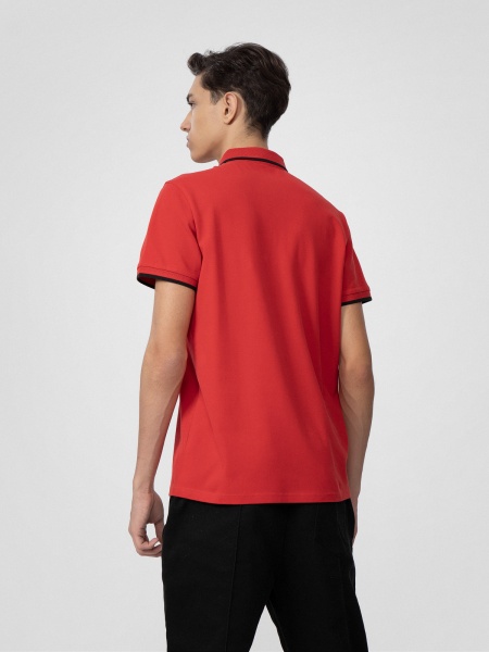 Поло 4F 4FSS22TPTSM005-62S р.S красный