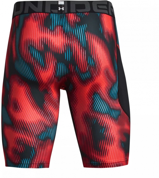 Шорти Under Armour UA HG PRTD LONG SHORTS 1380919-628 р. L червоний