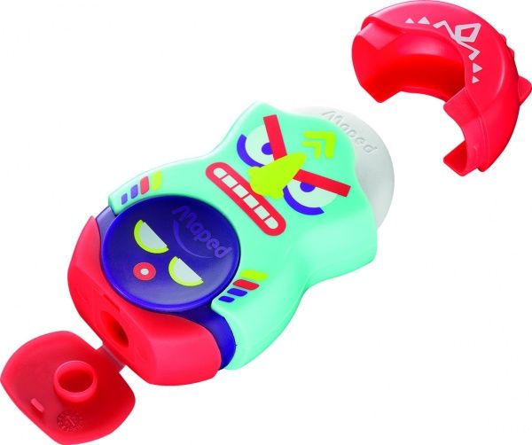 Чинка з контейнером та ластиком, 1 отв., дисплей MP.049131 Maped