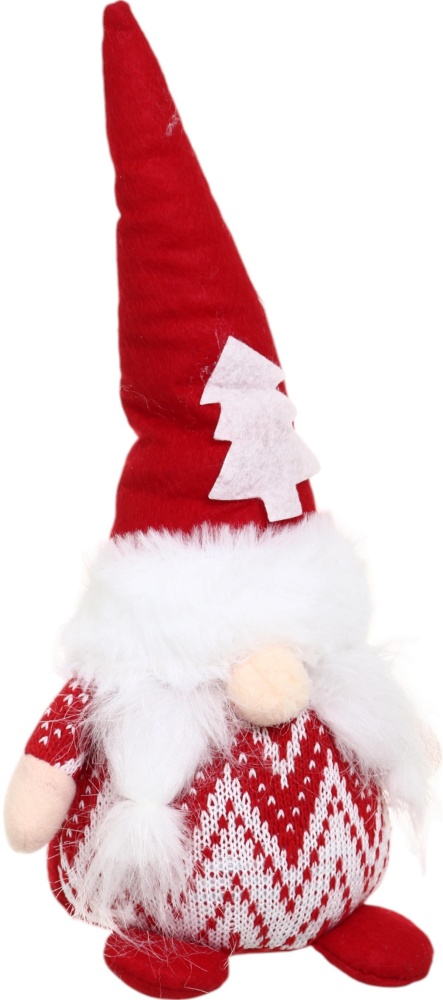 Декорація новорічна Гном що стоїть 15х30 см в асортименті AG23288AB