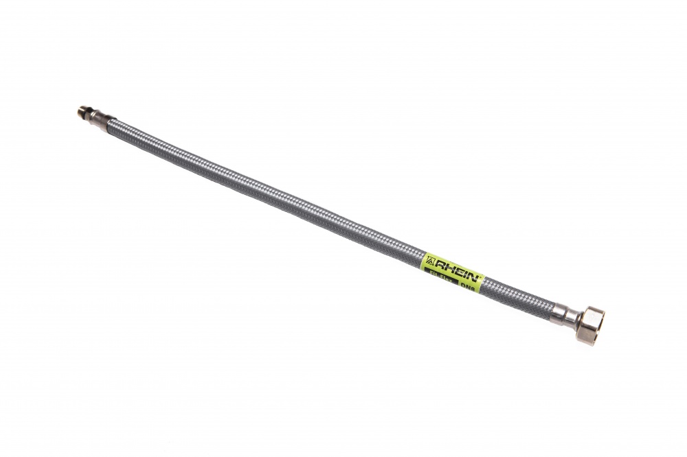 Шланг для води Rhein АС М10*1/2 0,8 м. ГРІФ