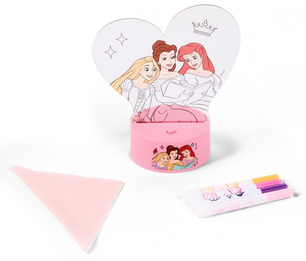 Набір для творчості Disney LED нічник Princess DP60198