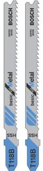 Пилка для електролобзика Bosch T118В 2 шт.