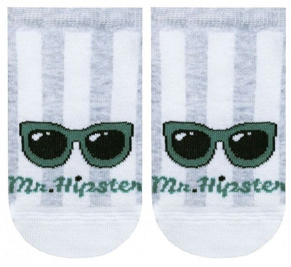 Носки детские Conte-Kids CK Active (ультракороткие) 17С-63СП 329 р.12 светло-серый 