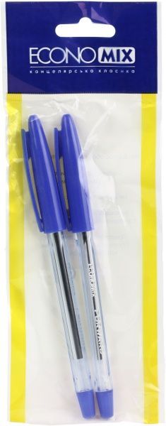 Набор ручек шариковых Economix FORWARD 2 шт. синие 