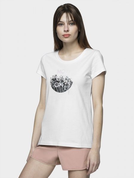 Футболка 4F H4L21-TSD029-10S р.XL білий