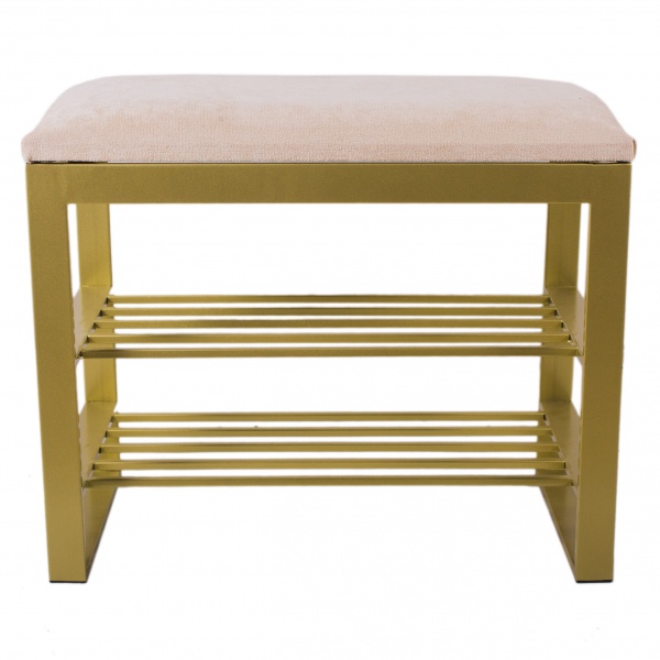 Пуф-скамья Метал Арт Лас-Вегас бежевый 