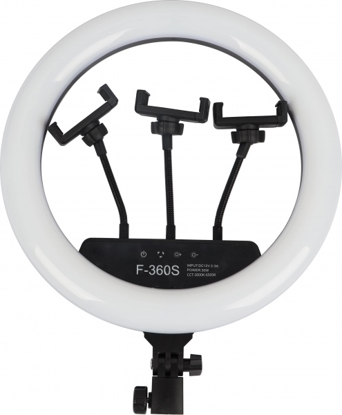 Светильник кольцевой Accento lighting 34 см с усиленным штативом