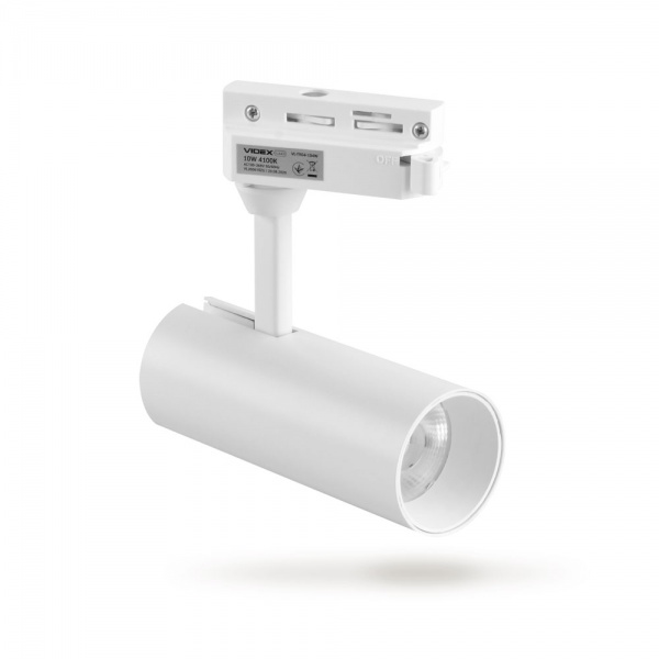 Подвес трековый Videx 10 Вт 4100 К белый 25914 