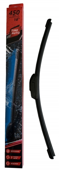 Щітка склоочисника TIMEAUTO безкаркасна 450 мм 1 шт.