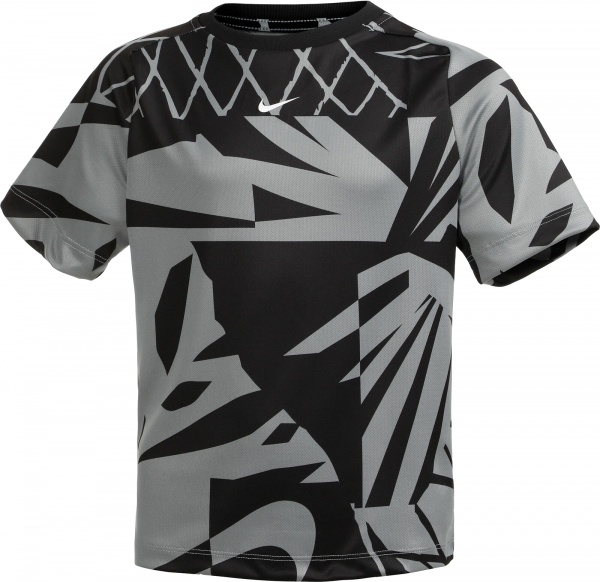 Футболка Nike B NK DF MULTI + SS TP SSNL AOP FB1287-065 р.L сірий
