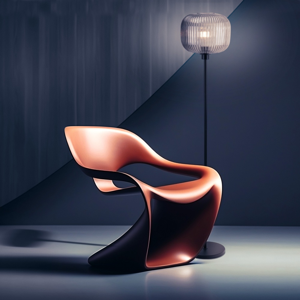 Торшер Miorro Bravo металл/стекло 40 Вт E27 черный 51-310-003