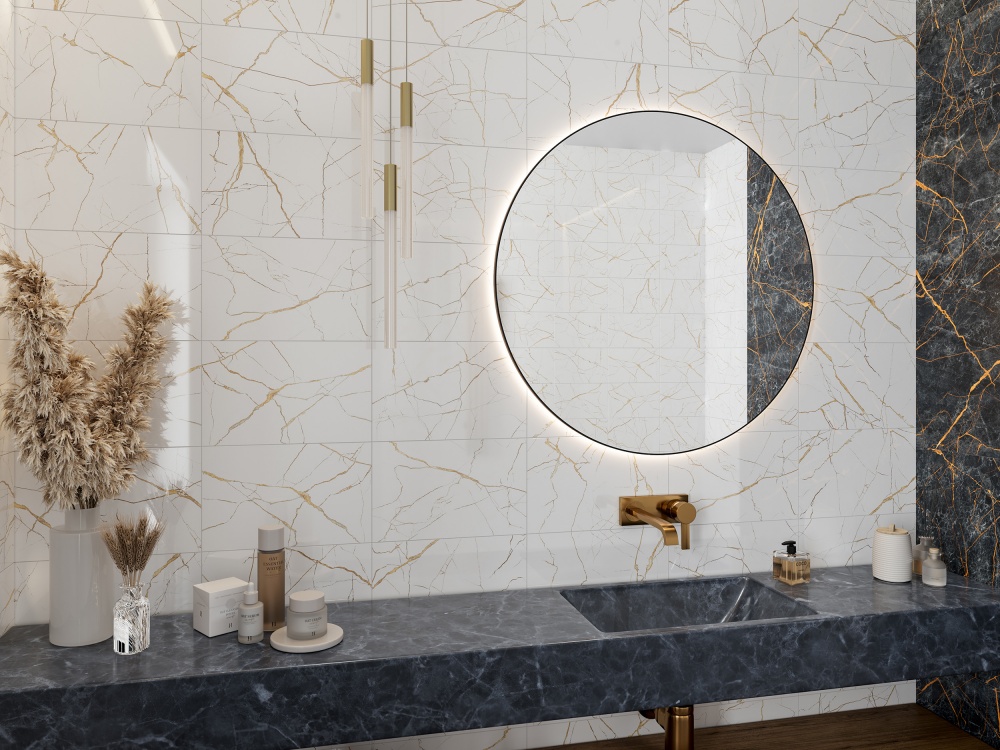 Плитка Golden Tile Wilno white 25x40x7,5 см