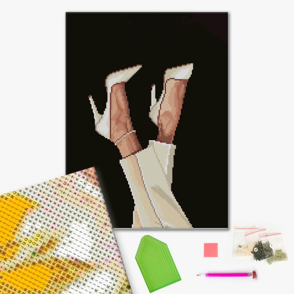 Алмазная мозаика Шаг к успеху 40х50 см Brushme