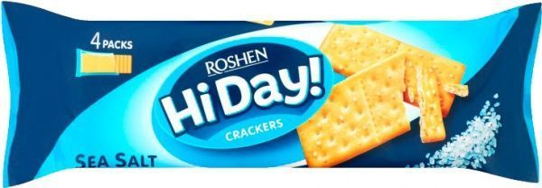 Крекер Roshen HI DAY! З морською сіллю 168 г