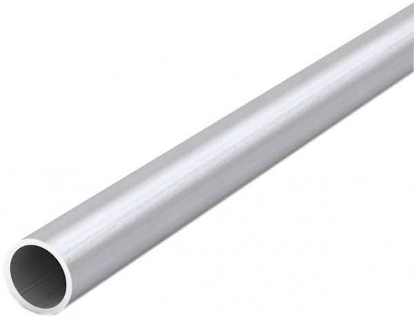 Труба профільна кругла алюміній АЛЮПРО без покриття d25x2xмм