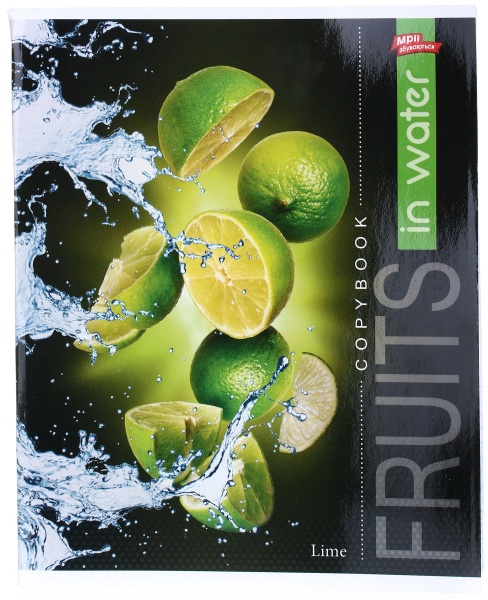 Тетрадь школьная уф-лак 96 листов в клеточку в ассортименте Мечты сбываются