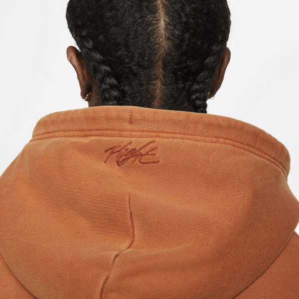 Джемпер Jordan M J FLT HRTG WASHED FLC PO DA9789-220 р. M помаранчевий