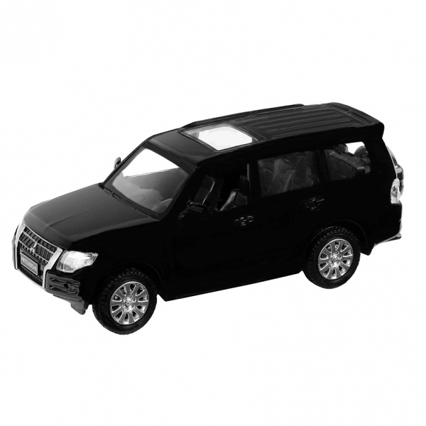 Машинка TechnoDrive 1:32 MITSUBISHI PAJERO 4WD TURBO (черный) 250284