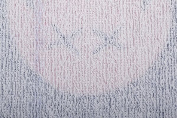 Рушник Fashion emoticon 70x190 см синій/ із принтом 